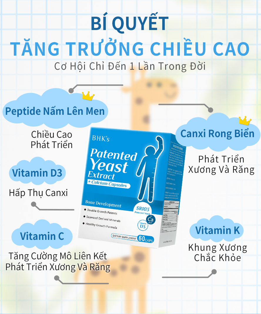 tăng chiều cao hiệu quả