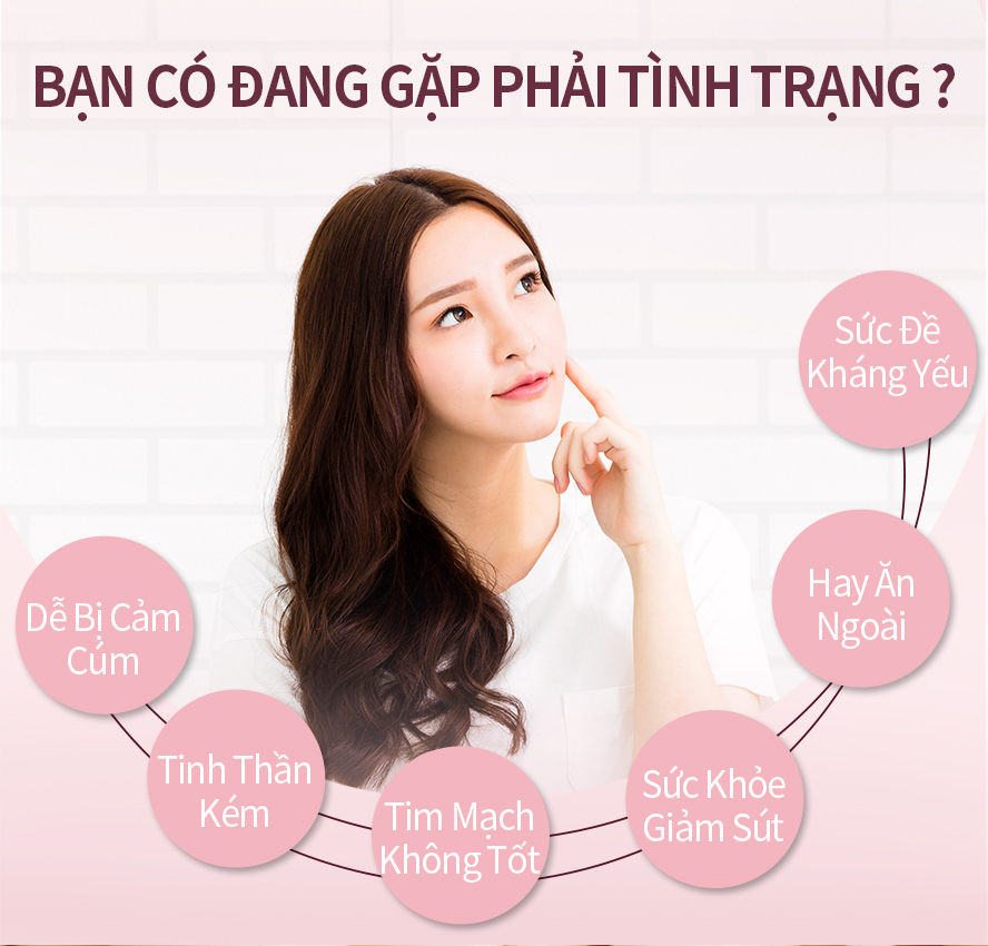 người mệt mỏi thiếu năng lượng ,khí huyết không đều có thể uống viên nang tỏi cô đặc BHK