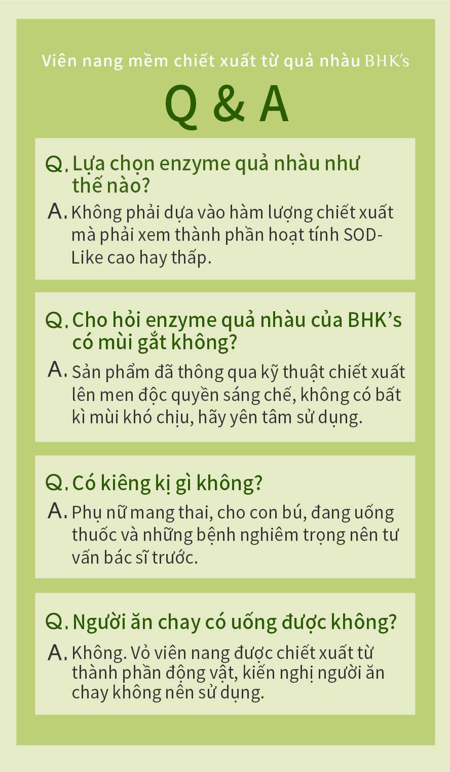 chọn quả nhàu phải chú ý hàm lượng hoạt tính cao thấp khả năng chống lão hóa ,kỹ thuật lên men độc quyền ,không mùi ,bạn có thể yên tâm sử dụng