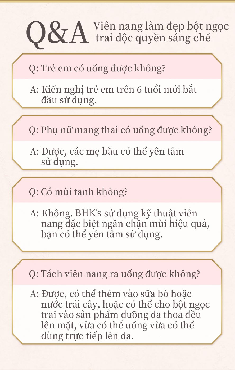 không có mùi tanh, các mẹ bầu có thể yên tâm sử dụng