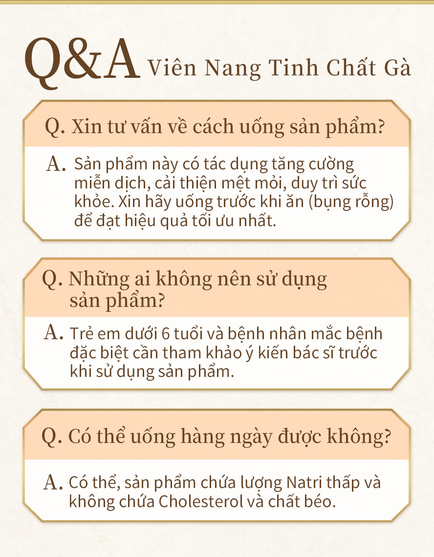 hàm lượng natri thấp, không cholesterol, không chất béo, có thể uống mỗi ngày