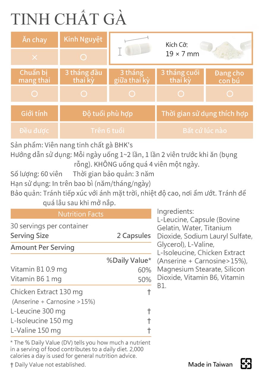 thành phần sản phẩm đã thông qua các kiểm định quốc gia, bảo đảm an toản, sử dụng lâu dài bổ sung dưỡng chất cho cơ thể