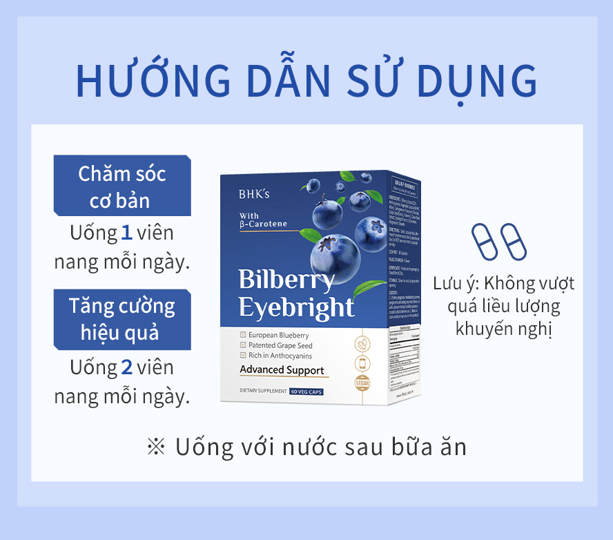 thích hợp cho những người thường xuyên dùng đồ điện tử như laptop, tivi, ipad, học sinh, người đi làm, IT, người lái xe ban đêm