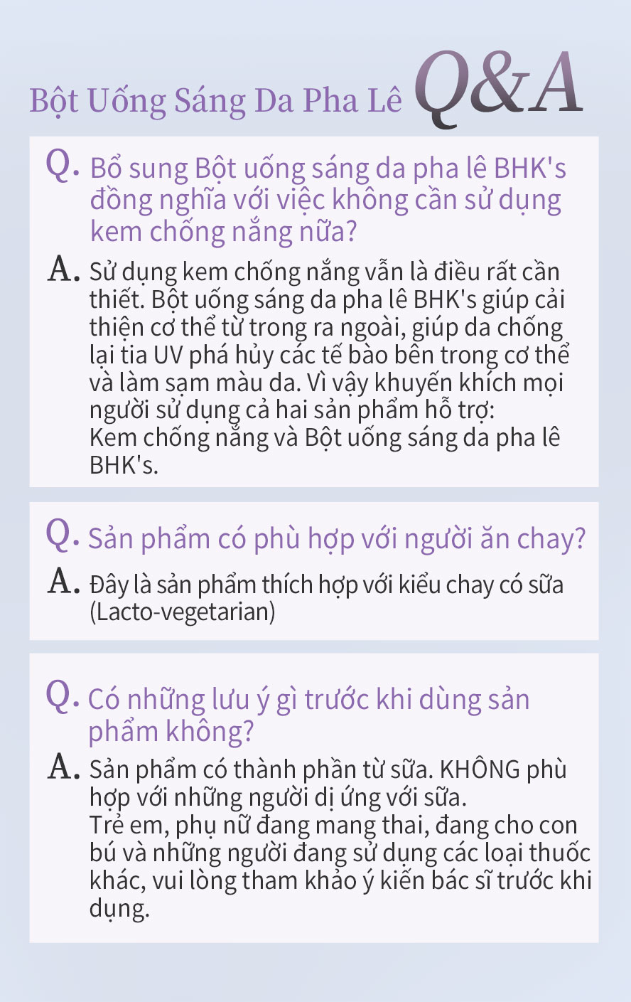 Khuyến cáo mỗi ngày nên uống 1 gói kết hợp với chống nắng để đạt hiệu quả tốt nhất