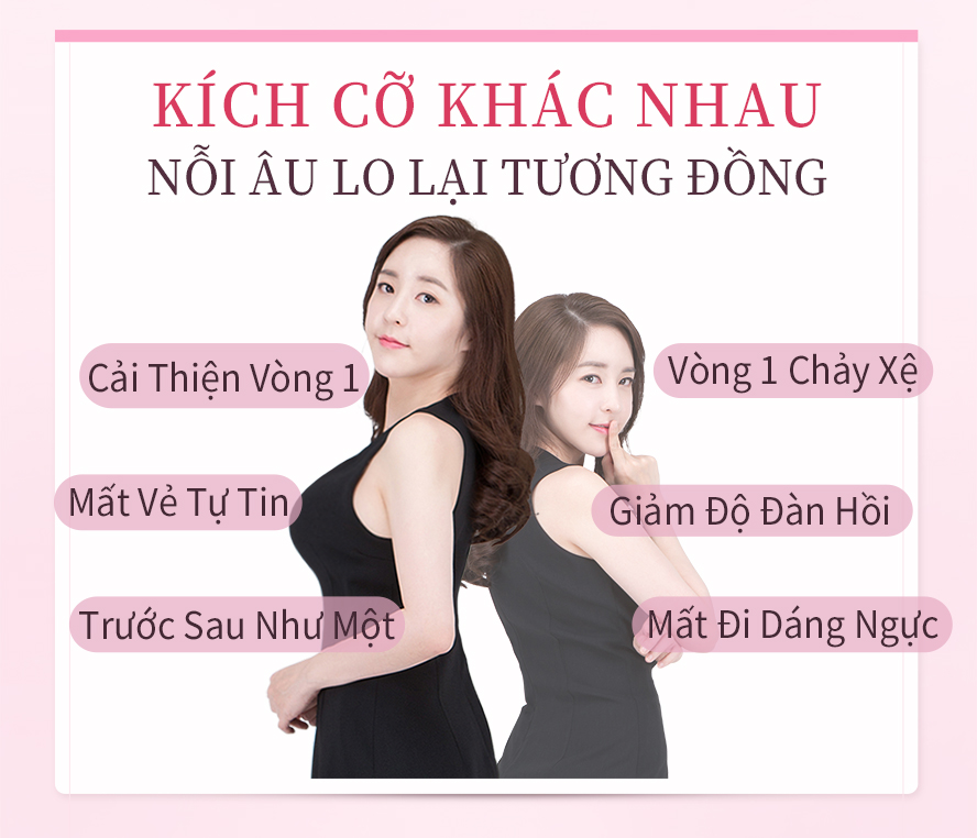 thích hợp cho những người ngực nhỏ, ngực sệ, thiếu đàn hồi, không có thịt, muốn ngực bự