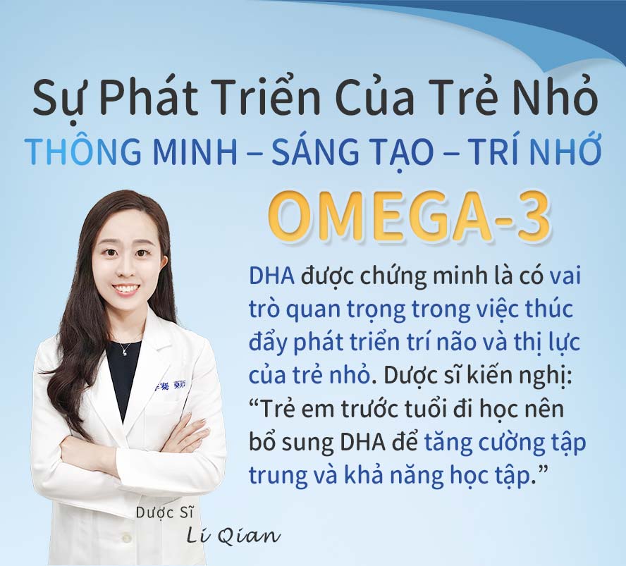 từ 3-7 tuổi là có thể bắt đầu bổ sung DHA, tăng trí thông minh và phản ứng, bộ y tế kiến nghị trẻ em nên bổ sung một lượng DHA mỗi ngày