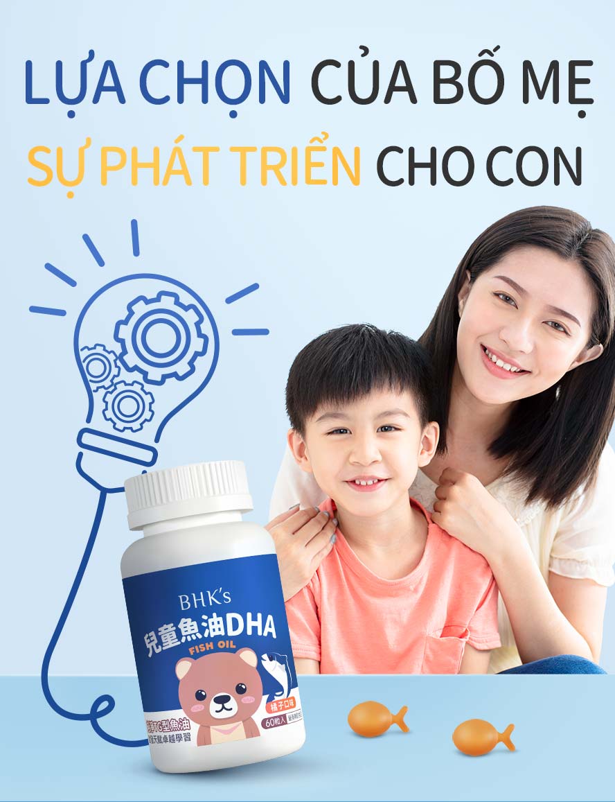 mẹ bầu và trẻ em dưới 2 tuổi bổ sung DHA hỗ trợ phát triển trí não, thần kinh não, đặc biệt thích hợp cho bé từ 7-9 tuổi khả năng đọc yếu, khả năng tập trung kém và quá hiếu động